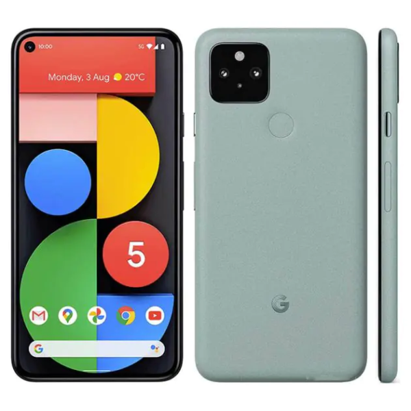 Google Pixel 5 - 6" - 128 Go/8Go RAM - 12.2MP/8MP - (1Nano SIM + eSIM) - 4080mAh - Garantie 12 Mois